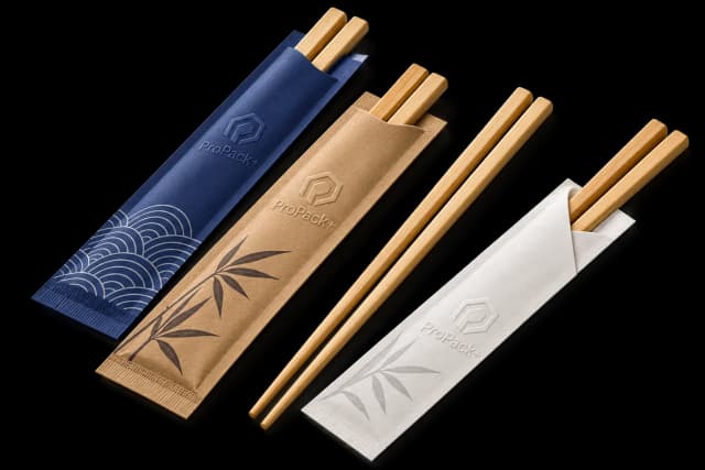 Custom printed chopstick packaging — ProPack Plus Manchester