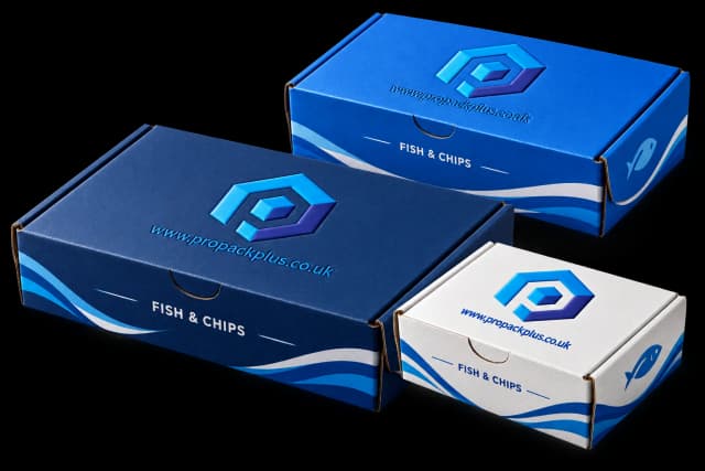 Fish and chips takeaway boxes — ProPack Plus Manchester